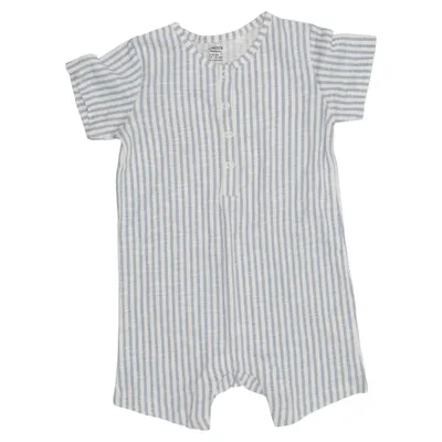 Rompertjes (Blauw, Wit) van Lindex Newborn Katoen