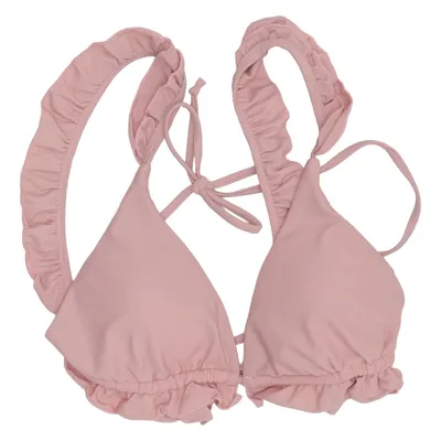 Bikini top (Pink) from Zaful Elastane, Polyamide