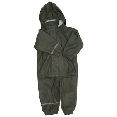 Regenkleding (Groen) van Name It Polyester