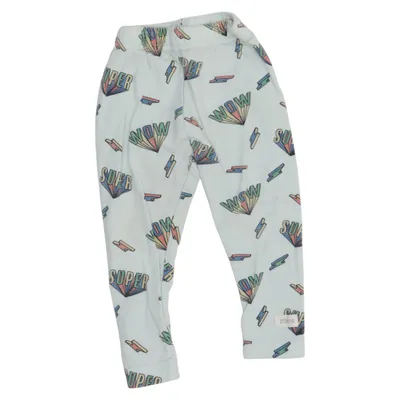 Leggings (Blå, Flerfarvet) fra Little Me Bomuld, Elastan