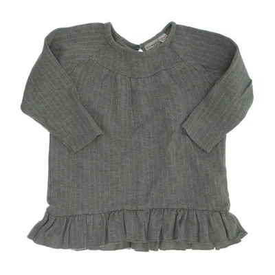 Klänning (Grå) från Zara BabyGirl Bomull