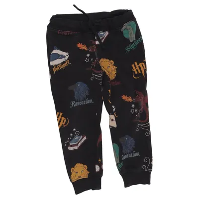 Pants (Black, Multicolored) from Harry Potter x H&M Cotton, Polyester