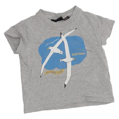 T-shirt (Grå) från Mini Rodini Bomull, Elastan