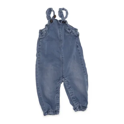 Dungarees (Blue) from Name It Lyocell, Recycled polyester
