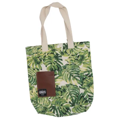 Sac en toile (Vert, Blanc, Multicolore) de The Earth Collection