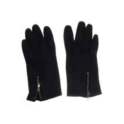 Leren handschoenen (Zwart) van H&M Acryl, Leer