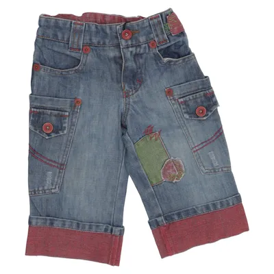Spijkerbroek (Blauw, Rood, Groen) van Mayoral Katoen