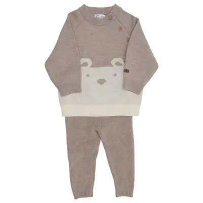 Set (Beige, White) from C-Mini Merino wool