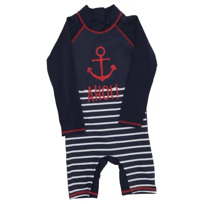 UV clothing (Blue, White, Red) from Topomini Elastane, Polyamide, Polyester