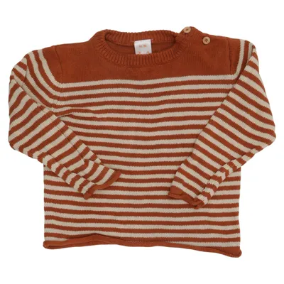 Sweater (Brown, Beige) from Pusblu Cotton