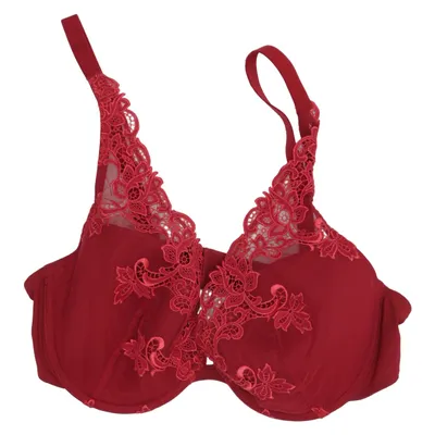 Bra (Red) from Simone Perele Polyamide, Polyester