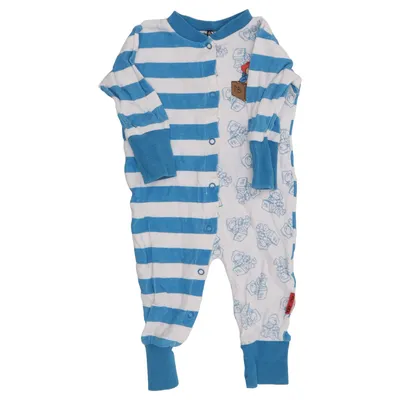 Rompertjes (Blauw, Wit) van Paddington Bear Katoen
