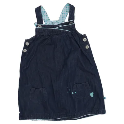 Tuinjurk (Blauw) van Okaïdi Katoen