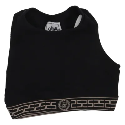 Sports-BH (Sort) fra SikSilk Bomuld, Elastan