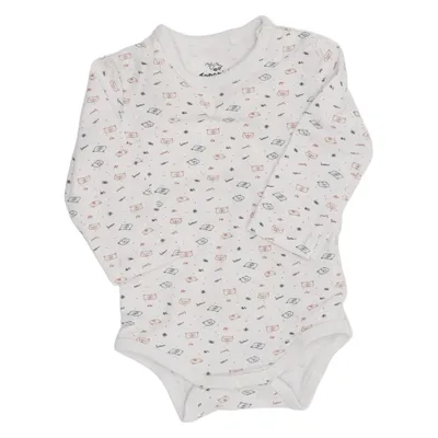 Body (Blanc, Multicolore) de Topomini Coton, Élasthane