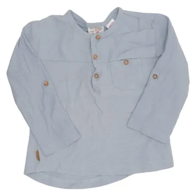 T-shirt manches longues (Bleu) de Zara BabyBoy Coton
