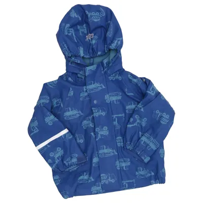 Rain jacket (Blue) from Caretec Polyester, Polyurethane