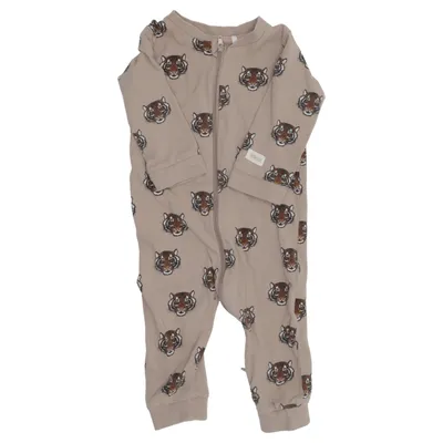 Rompertjes (Beige, Bruin) van Little Me Katoen, Elastaan