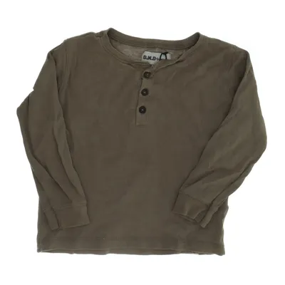 T-shirt manches longues (Marron) de D.M.D by Denim Day Coton