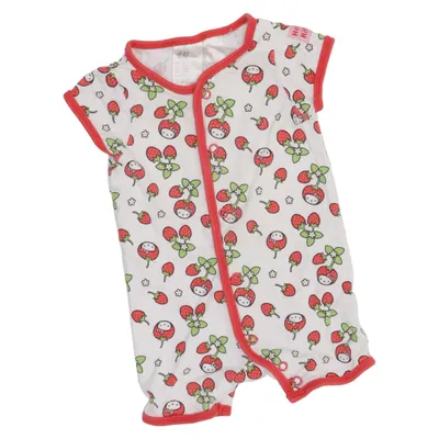 Strampler (Weiß, Rot, Grün) von H&M x Hello Kitty Baumwolle