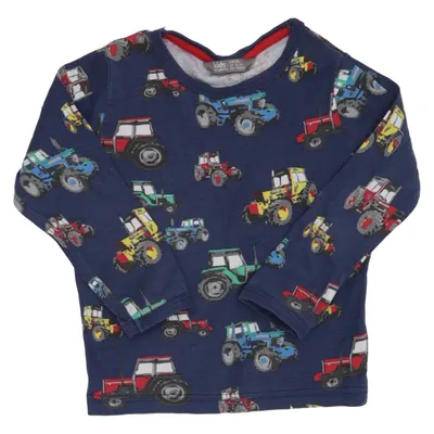 Långärmad t-shirt (Blå, Flerfärgad) från Kids by Lindex Bomull