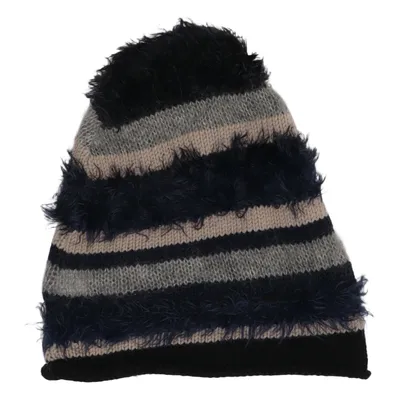 Beanie (Blue, Gray, Beige) from Dagmar Merino wool, Polyamide