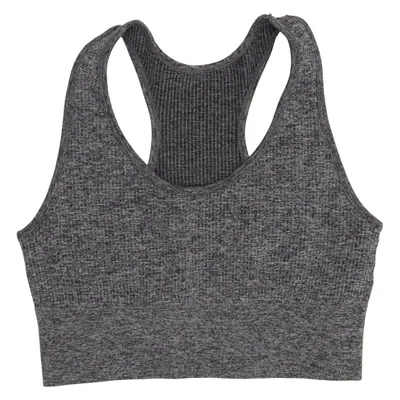 Sports bra (Gray) from NA63 Elastane, Polyamide, Polyester