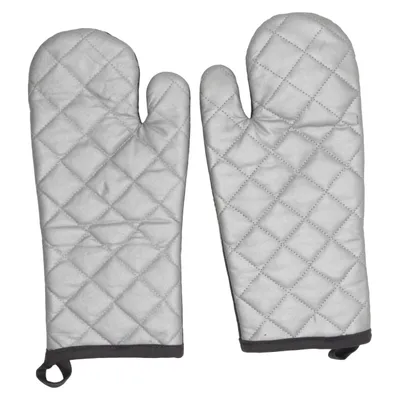 Oven mitts (Gray) from Crofton Cotton, Polyester
