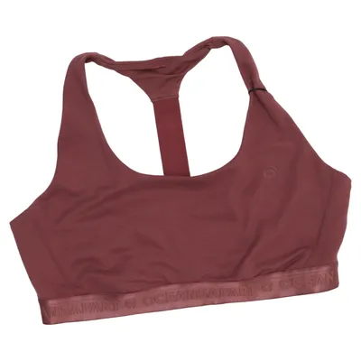 Sports bra (Pink) from Oceans Apart Elastane, Recycled polyester