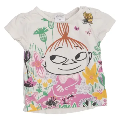 T-shirt (Vit, Flerfärgad) från Moomin by Martinex Elastan, Ekologisk bomull