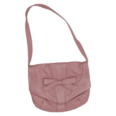 Umhängetasche (Pink, Beige) von Miss Selfridge Leder