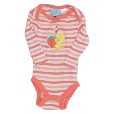 Body (Orange, Blanc) de Baby Looney Tunes Coton