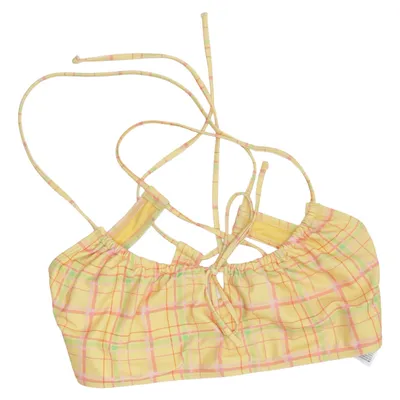 Bikiniöverdel (Gul, Flerfärgad) från Bik Bok Swimwear Elastan, Polyester