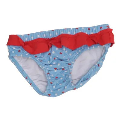 Bas de bikini (Bleu, Rouge, Blanc) de Dimo Élasthane, Polyamide, Polyester