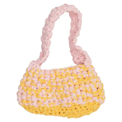 Handväska (Rosa, Gul)