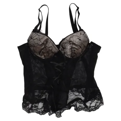 Bustier (Zwart) van Livia Corsetti Elastaan, Polyamide