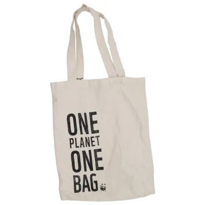 Sac en toile (Beige, Noir) de WWF