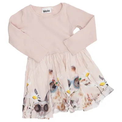 Klänning (Beige, Flerfärgad) från Molo