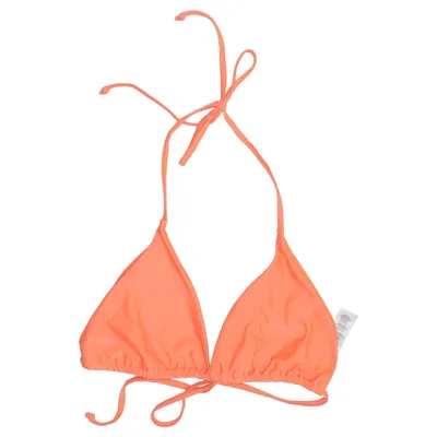 Bikini top (Orange) from PrettyLittleThing Elastane, Polyester