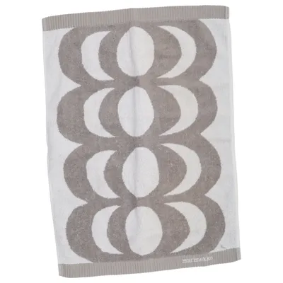 Håndklæde (Grå, Hvid) fra Marimekko Bomuld