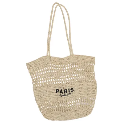 Strandtaske (Beige) fra H&M
