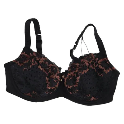 Bra (Black, Brown) from Britney Spears Elastane, Polyamide