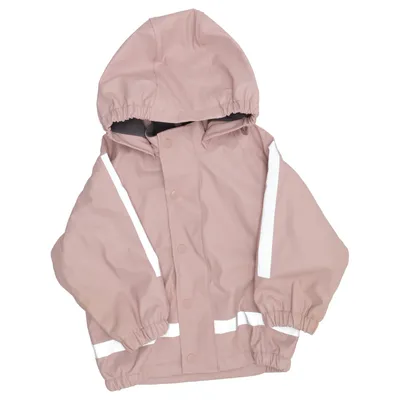 Rain jacket (Pink) from Rusk Polyester, Polyurethane