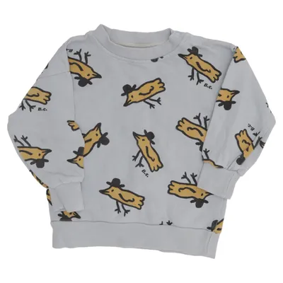 Sweatshirt (Blauw, Meerkleurig) van Bobo Choses Katoen