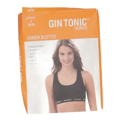 Sport-BH (Svart) från Gin Tonic Bomull, Elastan