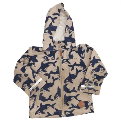 Veste imperméable (Beige, Bleu) de Mini Rodini Polyester recyclé