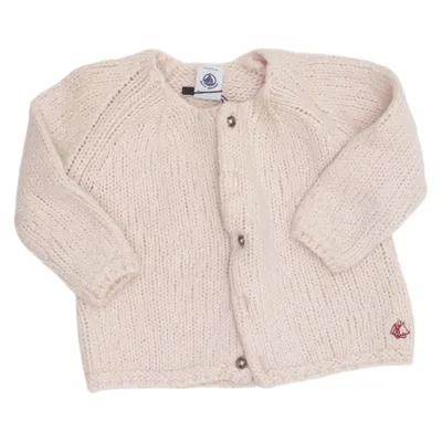Cardigan (Rose) de Petit Bateau Laine