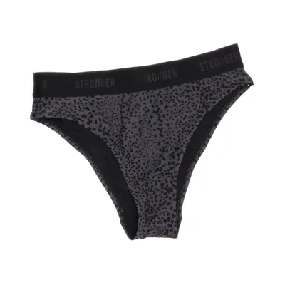 Bikini broekje (Grijs, Zwart) van Stronger Elastaan, Polyamide, Gerecycled polyester