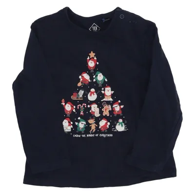 Långärmad t-shirt (Blå, Flerfärgad) från Tex Baby