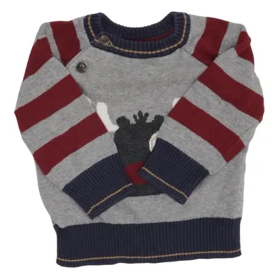 Christmas sweater (Gray, Red, Blue) from Early Days Cotton